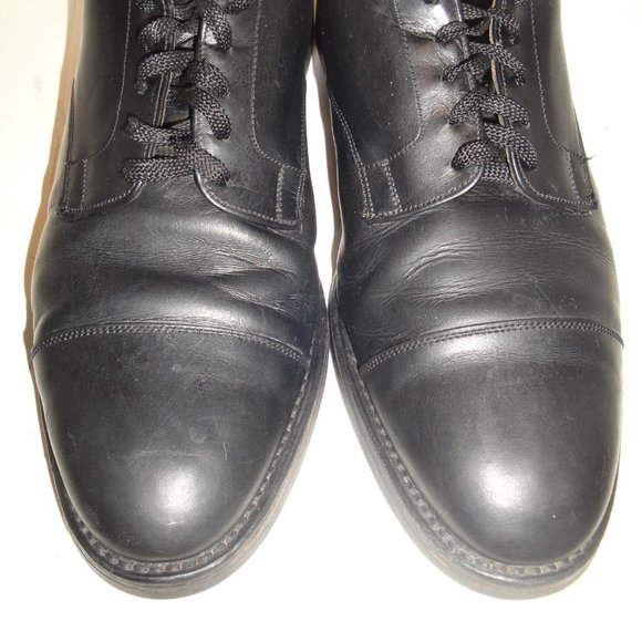 Tricker's Other - Tricker's Vintage Black Leather Oxford